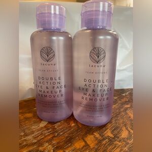 Lacuna 2 pack Double Action Eye & Face Makeup Remover